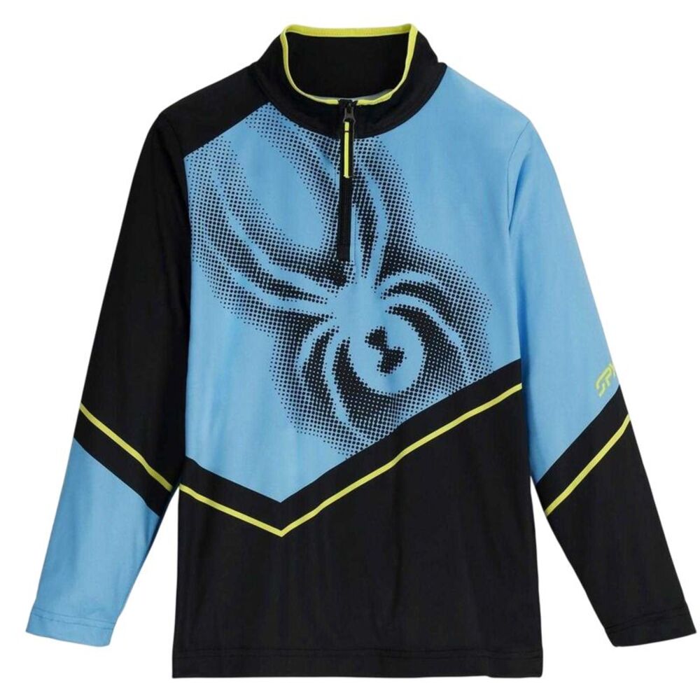 Spyder Childrens/Kids Ryder Fleece Zip Neck Sweatshirt / Blue